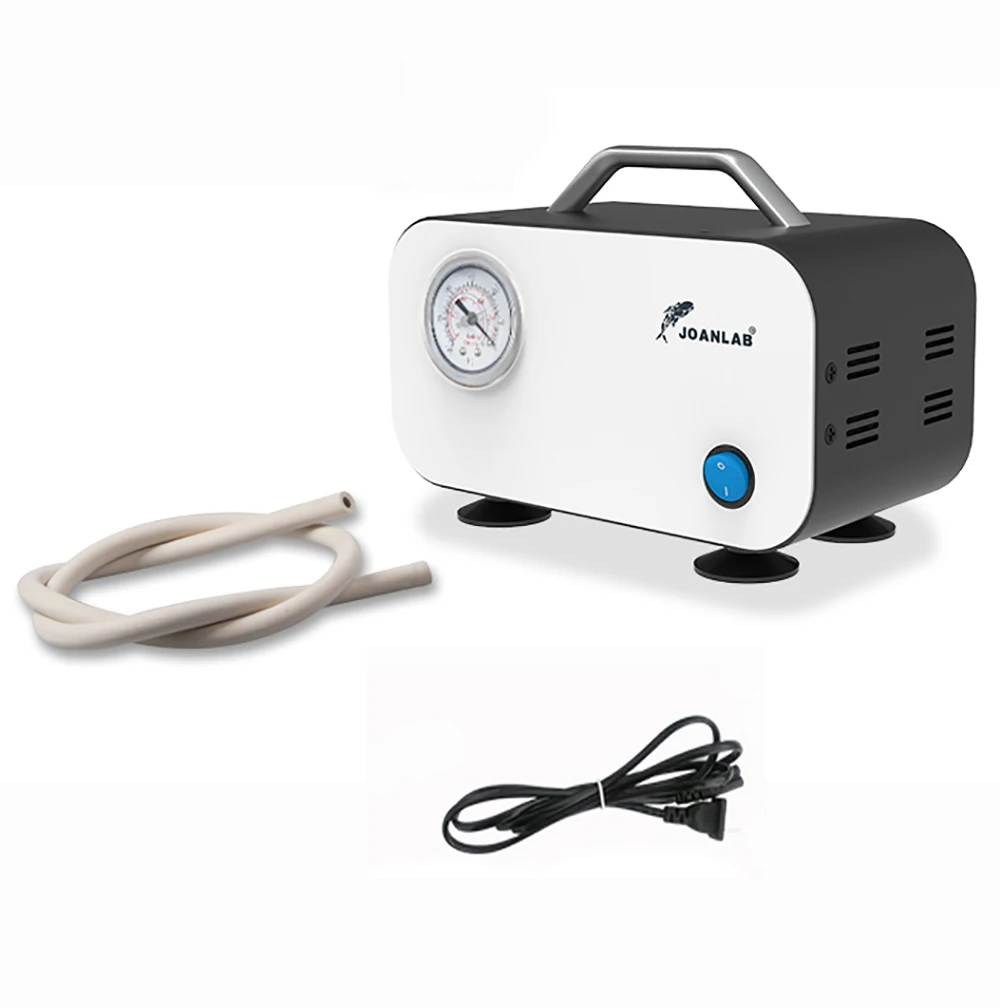 

10л/мин безмасляный мембранный вакуумный насос портативный лабораторный всасывающий фильтр отрицательного давления насос VP-10L 20 Вт