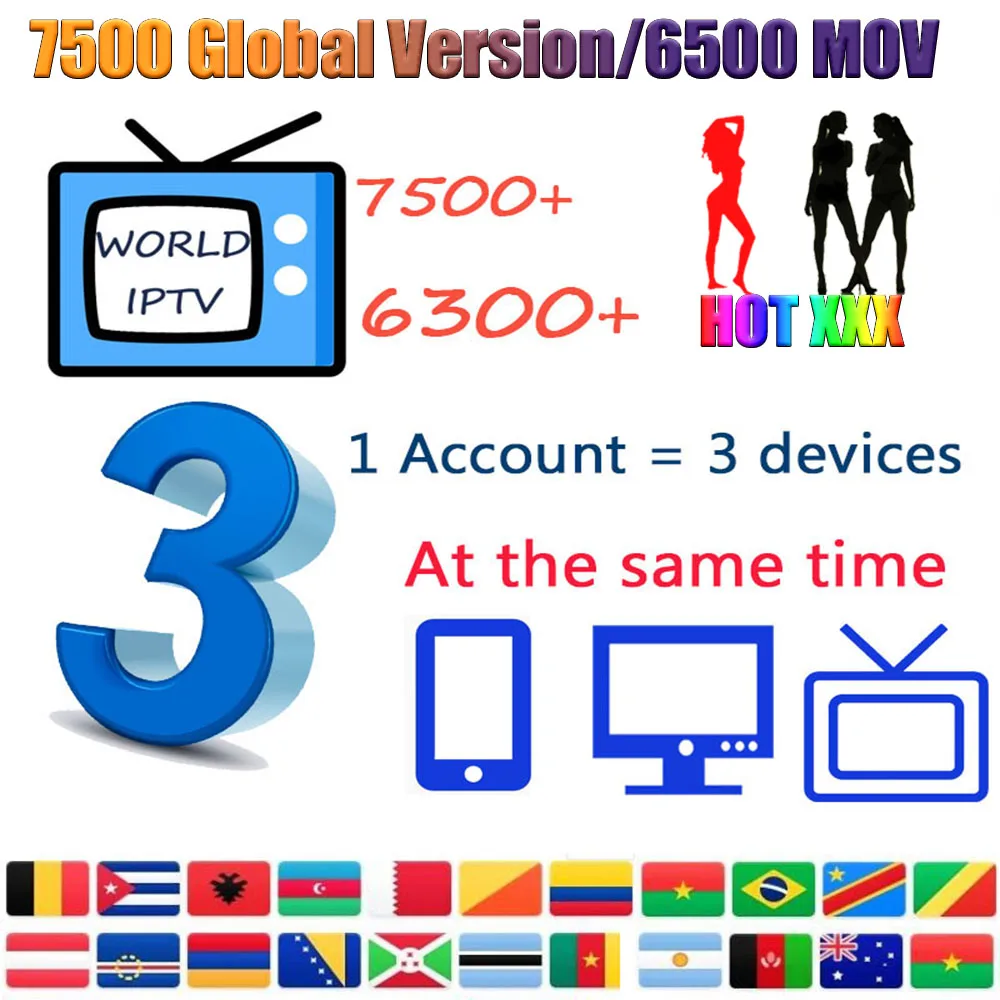 

HD Smart TV Smart Pro xxx renewal Account Support VLC PC IOS STB Duplex player Free Test Hot selling