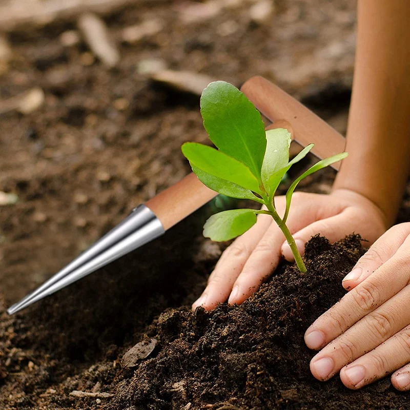 2 шт. садовый инструмент посадки сажалка Набор овощей цветок с дырокол
