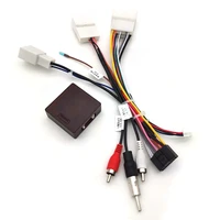 16 pin android power cable adapter with canbus box for toyota pradosequoialexus 330350