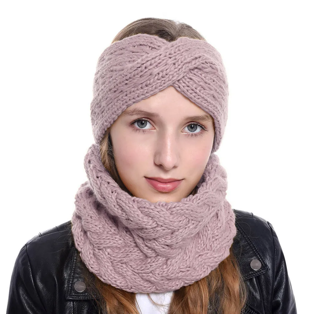 Модный осенне зимний шарф для женщин однотонные шерстяные переплетенные волосы