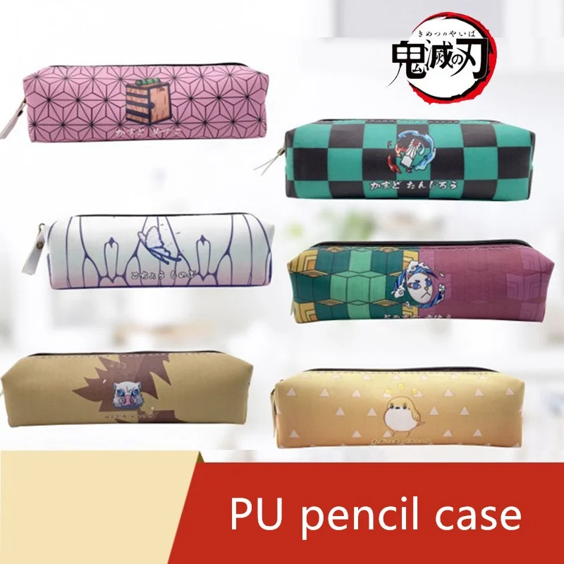 

Anime Demon Killer Cute Pencil Case Zipper Student Stationery Gift School Supplies