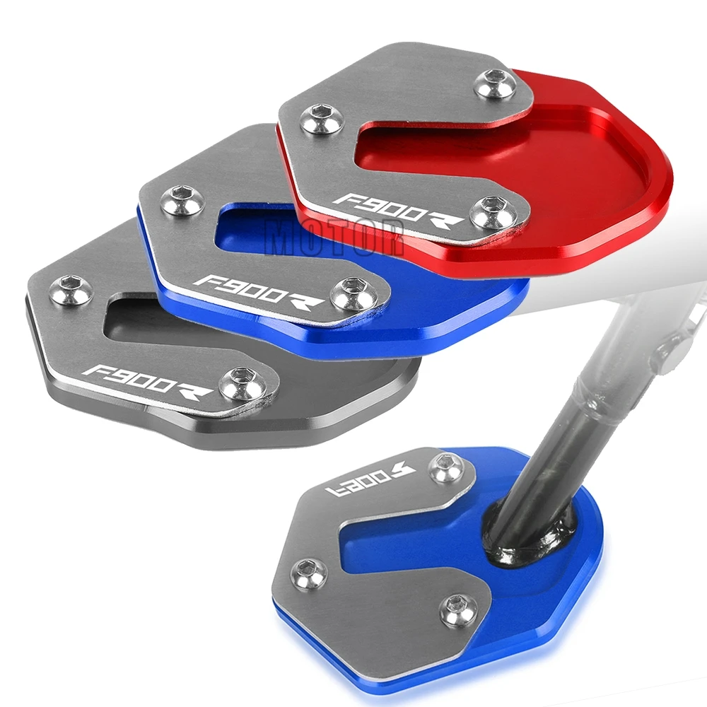 

F900R LOGO FOR BMW F900R F900 F 900 R 19 2020 2021 Motorcycle Accessories Kickstand Foot Side Stand Extension Pad Support Plate