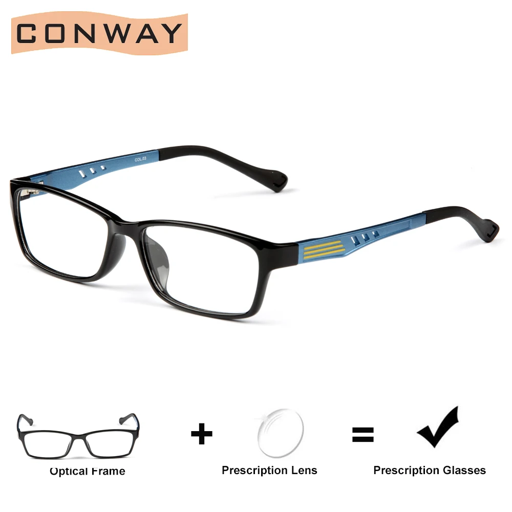 CONWAY индивидуальные очки с рецептом оптические для мужчин чтения близорукость