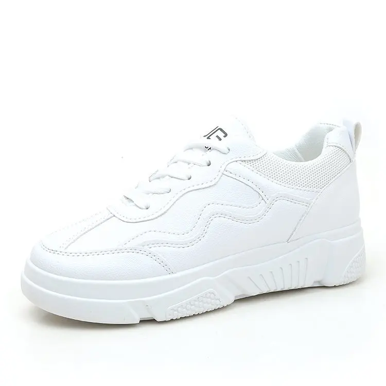 

Sports Shoes Lady Female Footwear 2021 Fashion Women's Casual Sneaker Round Toe Basket Summer Small Cross Dress New Modis Solid