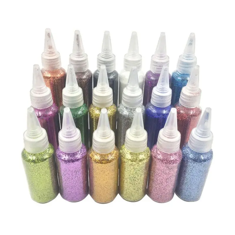 30 г блестящий порошок блестки наполнитель прозрачный/пушистый слизи игрушки для