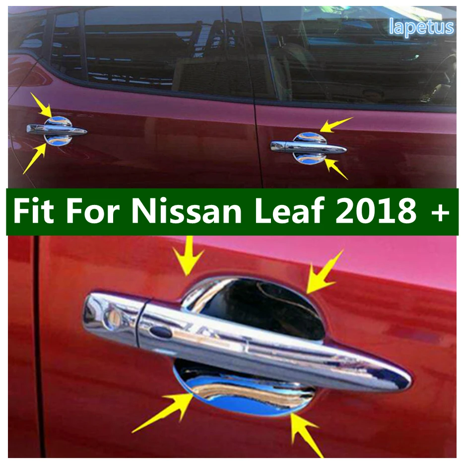 Крышка для боковой дверной ручки автомобиля Lapetus Nissan Leaf 2018 - 2021 ABS автомобильные