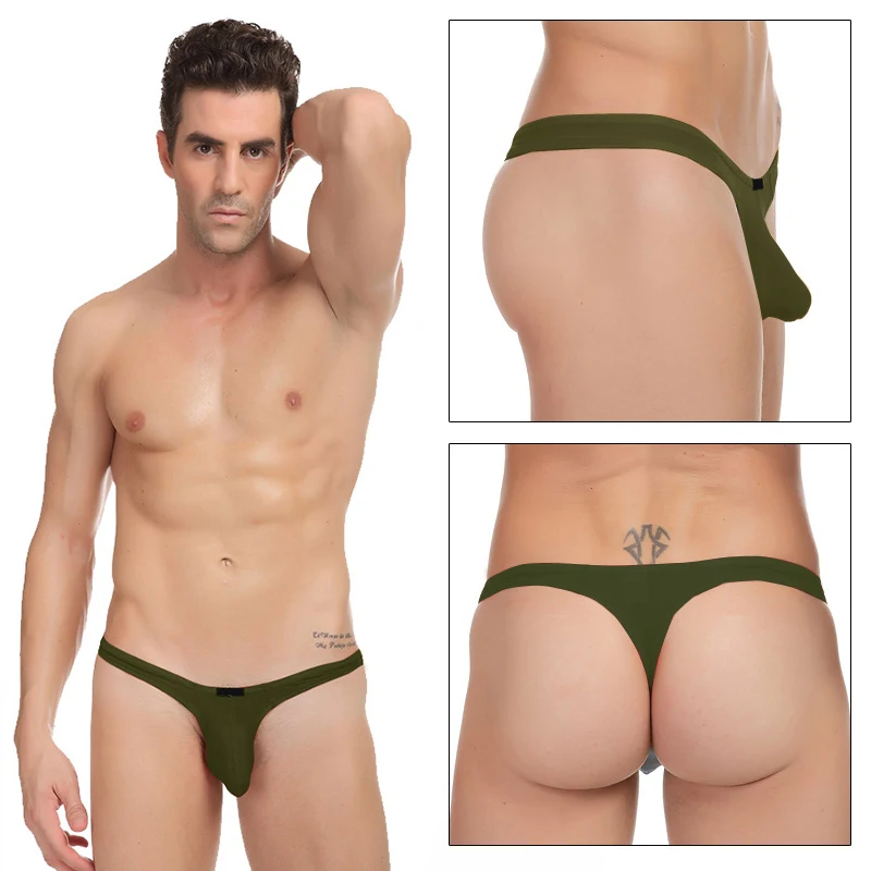 Горячие пикантные мужские стринги и Трусы из шёлка мягкое нижнее белье Ракушки