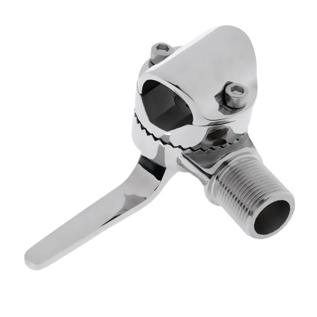 

Boats Clamp-on Tube Rail Mount Antenna Base - Marine Grade 316 Stainless Steel