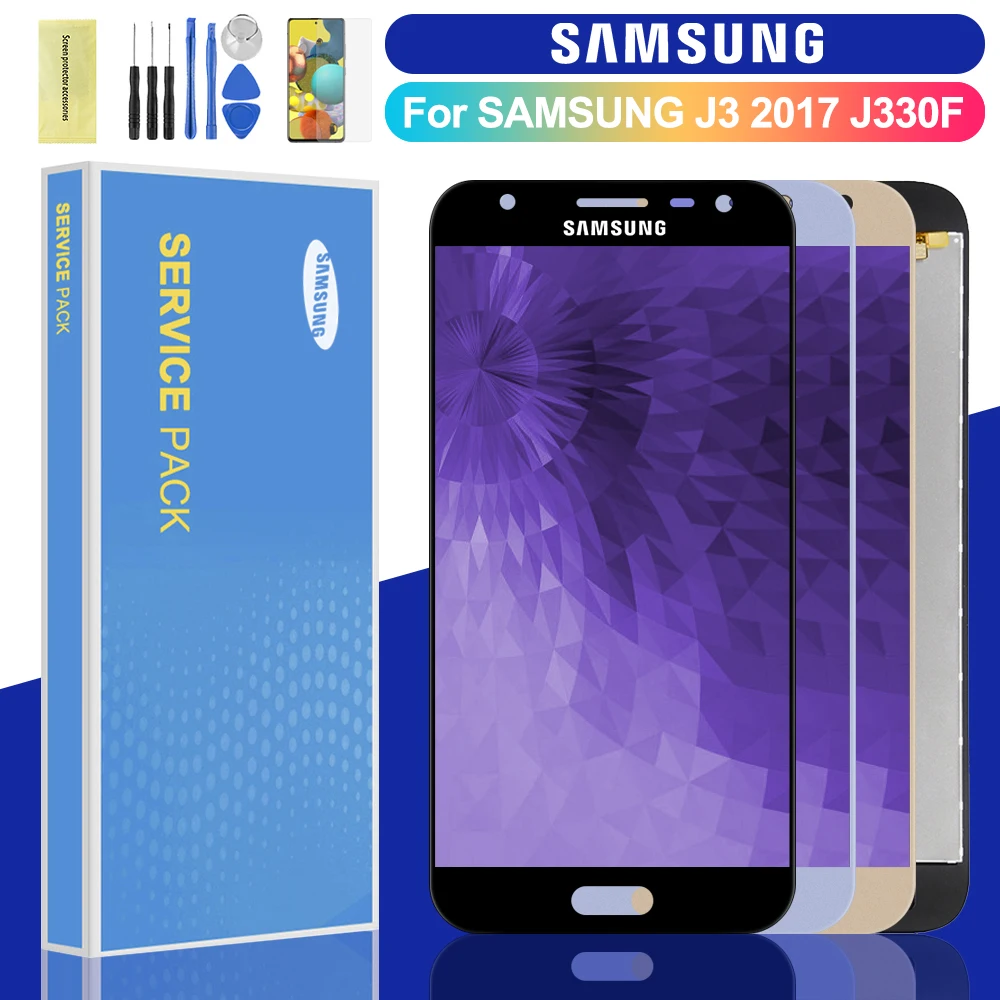 ЖК-дисплей 5 0 дюйма для Samsung Galaxy J3 2017 J330 J330FN SM-J330FN J330DS с сенсорным экраном и