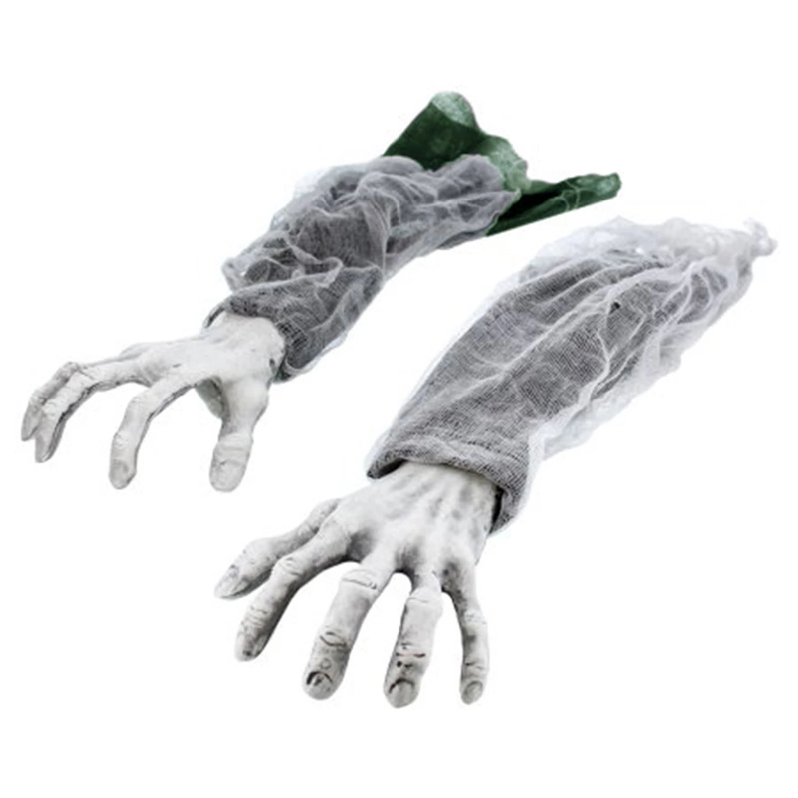 

Halloween Decoration Zombie Arm Sleeves Realistic Scary Body Haunted House Accessory Beautiful Interesting
