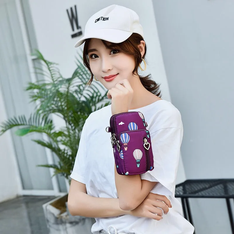 

Zipper Mobile Phone Bag Women's Messenger Bag Mini Shoulder Bag Small Bag Wrist Bag Mobile Phone Bag Hanging Neck Pocket