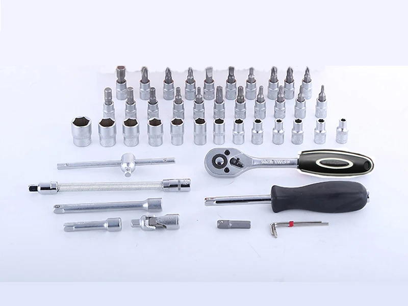 Набор торцевых ключей 46 шт. комплект комбинированных гаечных с храповым