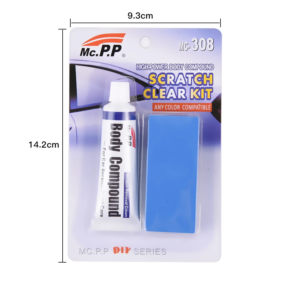 Набор для ремонта царапин паста полировки и шлифовки кузова автомобиля набор