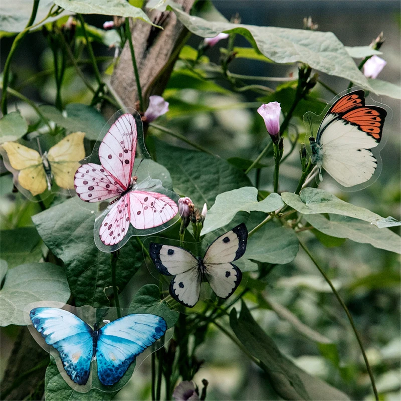 20 шт./пакет Винтаж Стрекоза Облака цветок домашнее животное наклейпосылка DIY