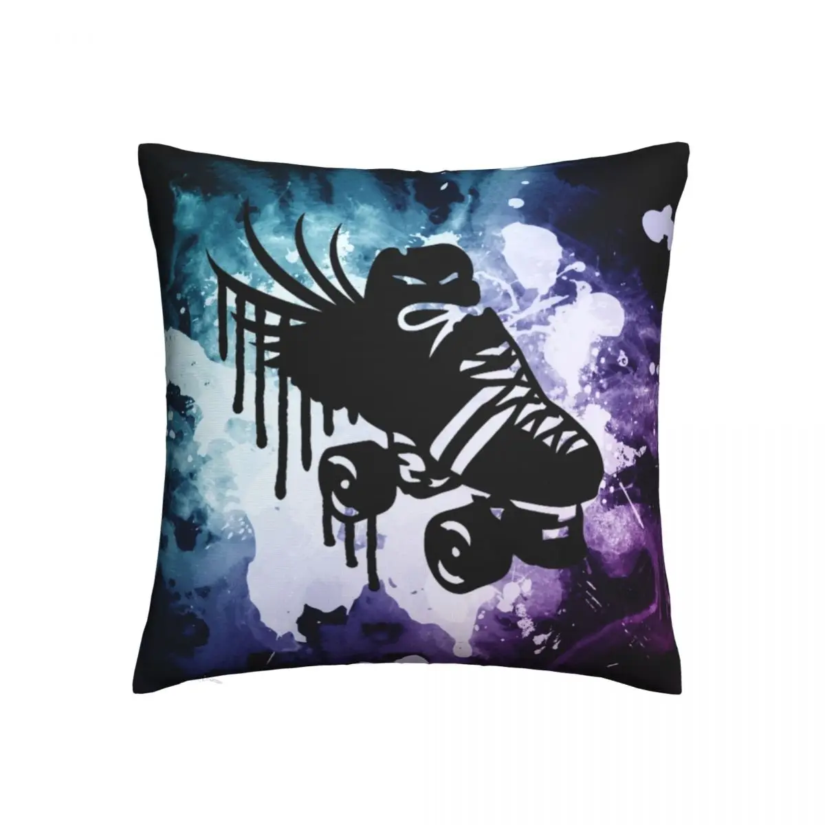 

Наволочка для подушки для скейтборда, летняя декоративная наволочка из полиэстера с застежкой-молнией для скейтборда, галактики, Дерби