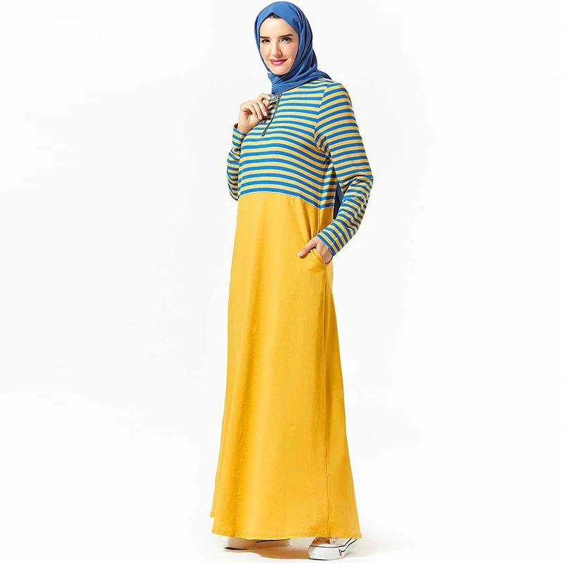 Abaya кафтан искусственное мусульманское платье мусульманская одежда для женщин