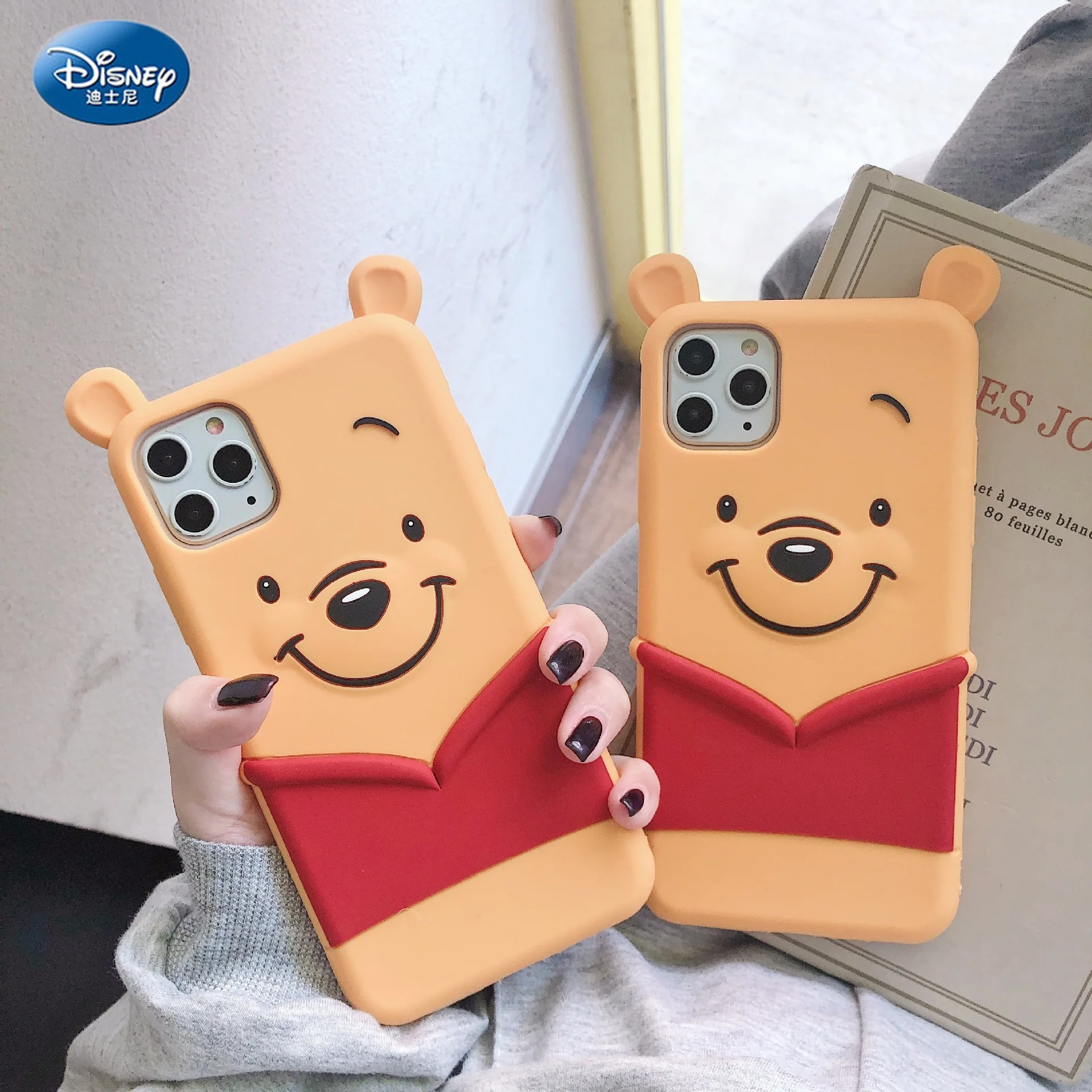 Disney с подвесками в виде милых маленькой девочки Винни пухом для девочек мягкий