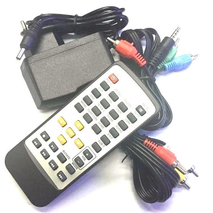 ЕС Plug Full Hd 1080P медиаплеер центр Мультимедиа Видео плеер с Hdmi Vga Av Usb Sd/Mmc Порт