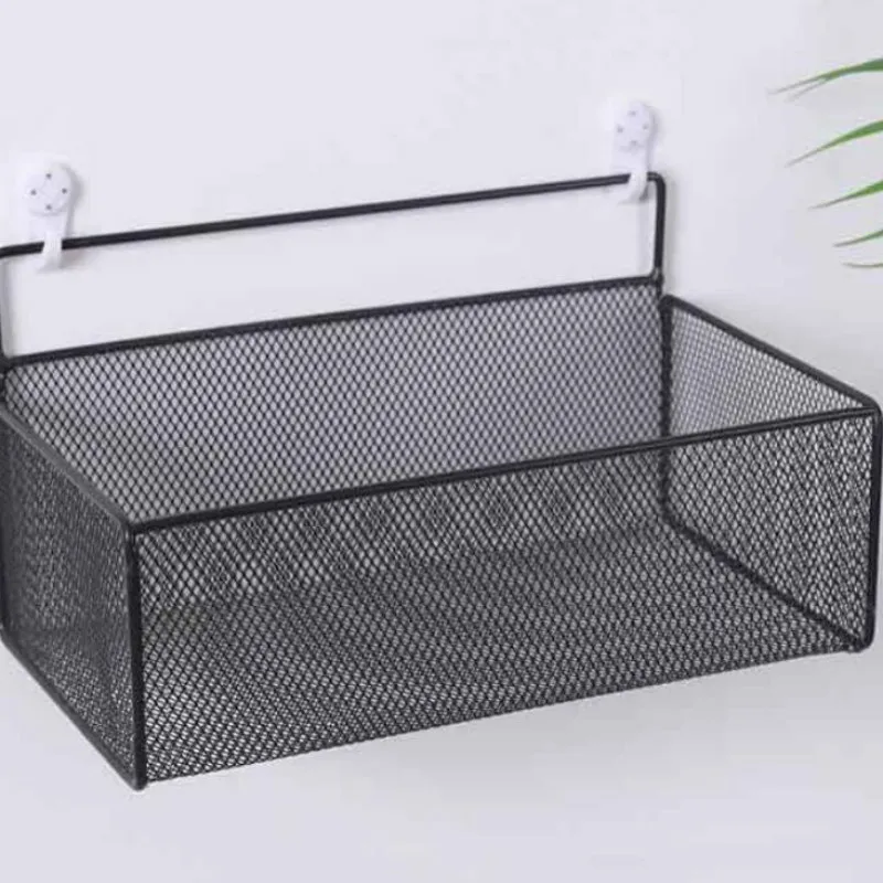 

Punch-free Hot Toilet Rack Toilet Wall Rack Wall Hanging Student Dormitory Artifact Wall Storage Bedside Hanging Basket G8047