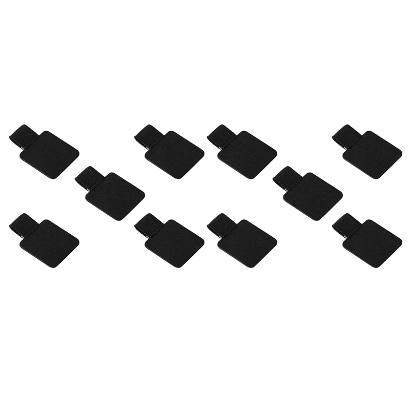 

10 Pcs Pen Loop Holder For Notebooks Planners Tablet Case,Self Adhesive Leather Pencil Holder With Elastic Loop For Pens