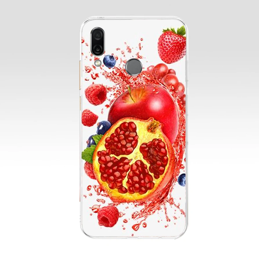 Мягкий силиконовый чехол 004FG из ТПУ с изображением Летних Фруктов лимона арбуза