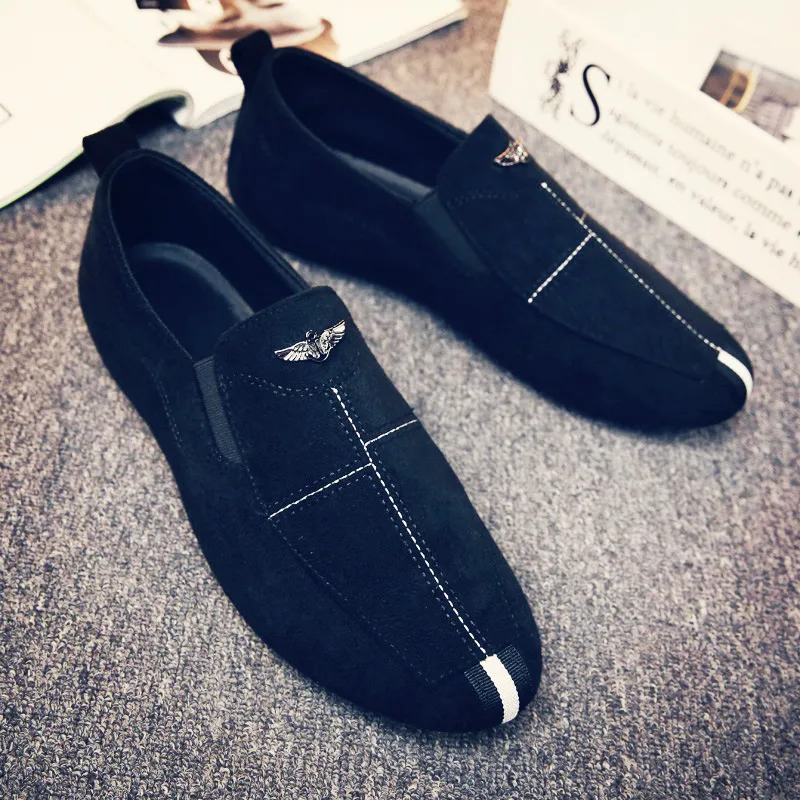 Summer Shoes Men Flats Slip On Male Loafers Driving Moccasins Homme Casual Fashion Dress Wedding Footwear | Обувь