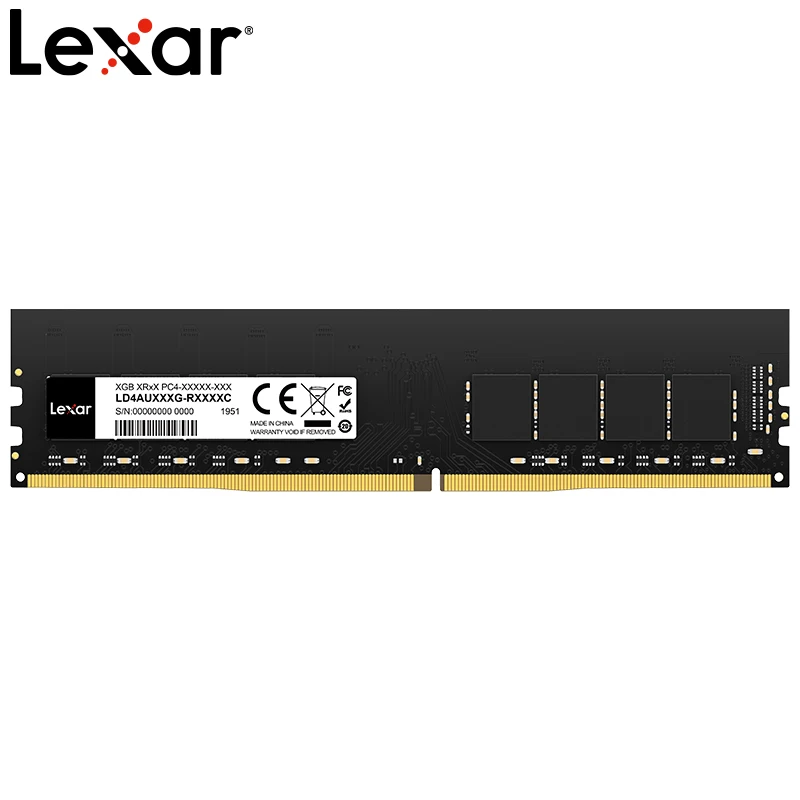 

Lexar DDR4 RAM Memory DDR4 16GB 8GB 32GB PC 2666MHz 3200MHz DDR4 Memory RAM UDIMM 288pin DDR4 DIMM Desktop Memory Motherboard