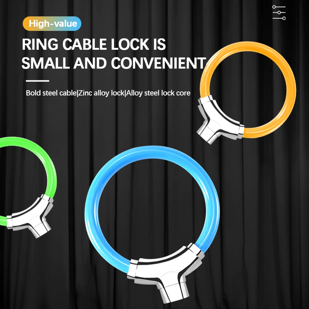 

U-shaped Anti-theft Bicycle Locks for Mountain Bikes and Motorcycles Anti-theft Riding Accessories