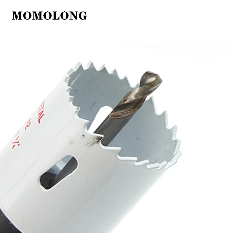 

Free Shipping 19-42mm Drill Bit Kits 9pcs/lots Hole Saw Cutting Set Kit Woodworking Metal Stainless Pipeline Cutter