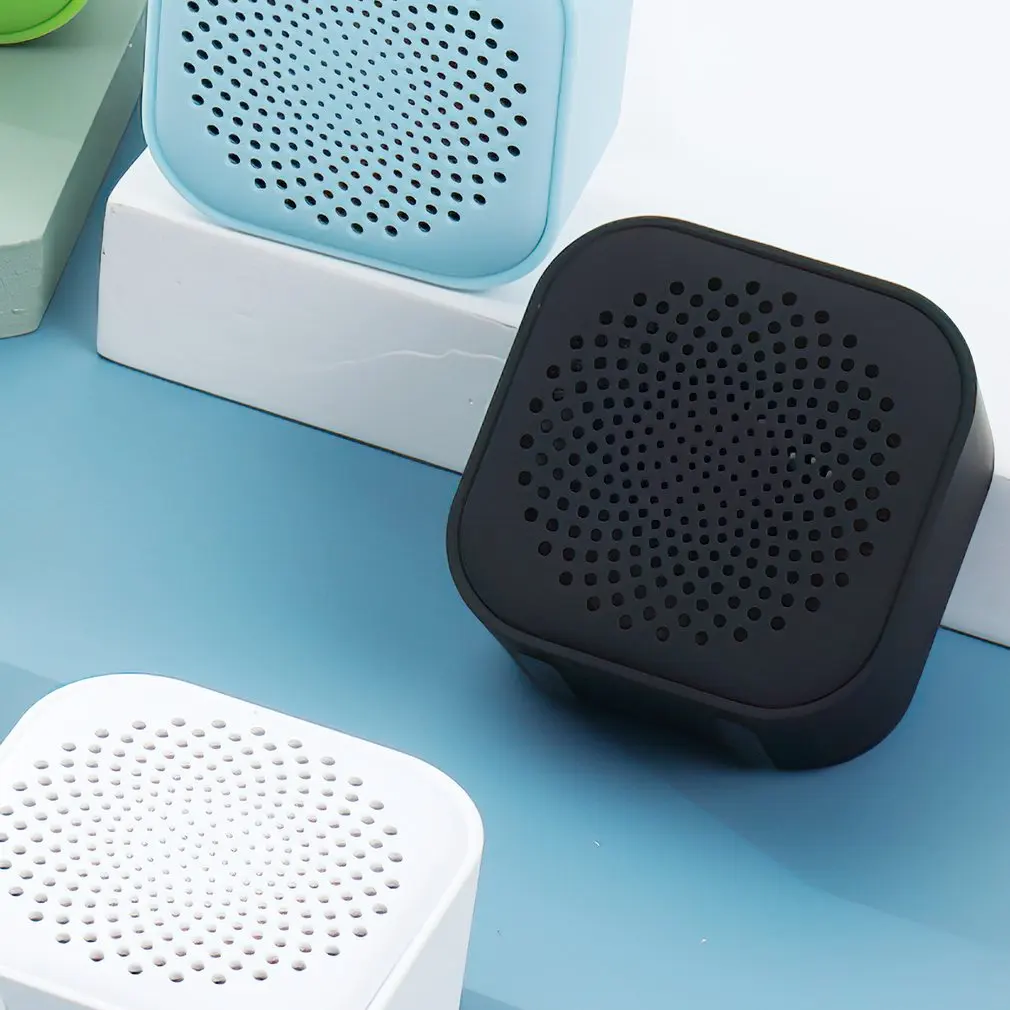 

Portable mini Bluetooth-compatible speaker waterproof outdoor sports small party wireless 400mAh multiple colors wholesale
