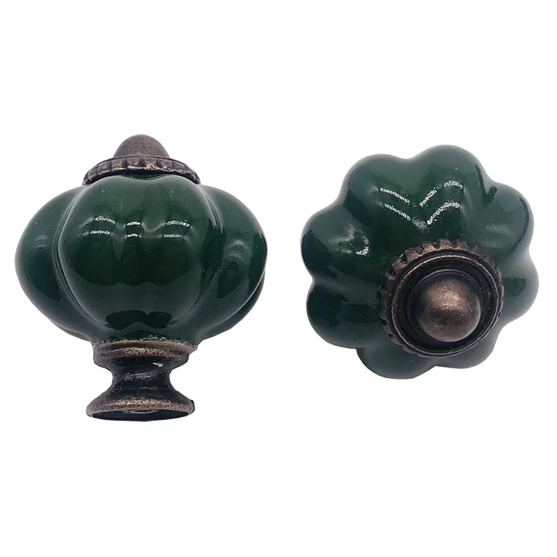 Комплекта 8 керамика ящика Тянет Шкаф ручки двери Винтаж потертый шикарный