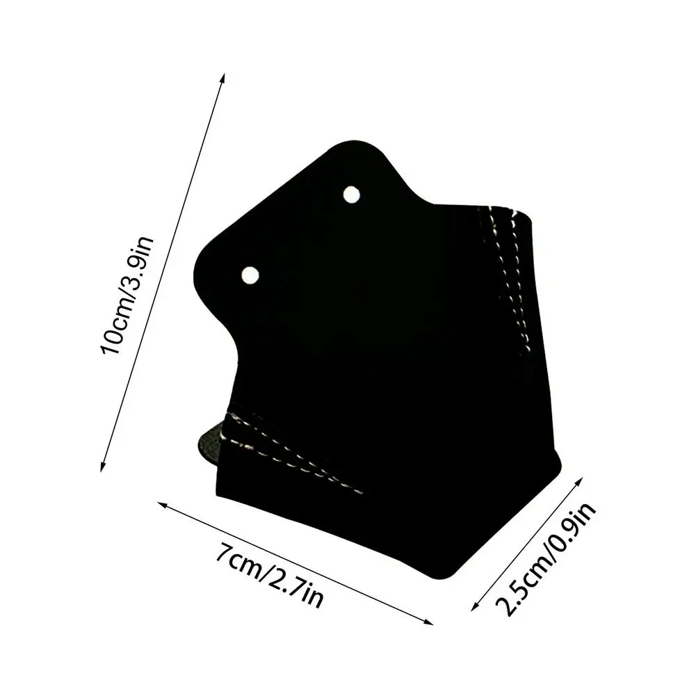 

Leather Roller Skate Street Skate Flat Toe Guards Protectors Protective Leather Toe Guards Thick Leather Toe Guards