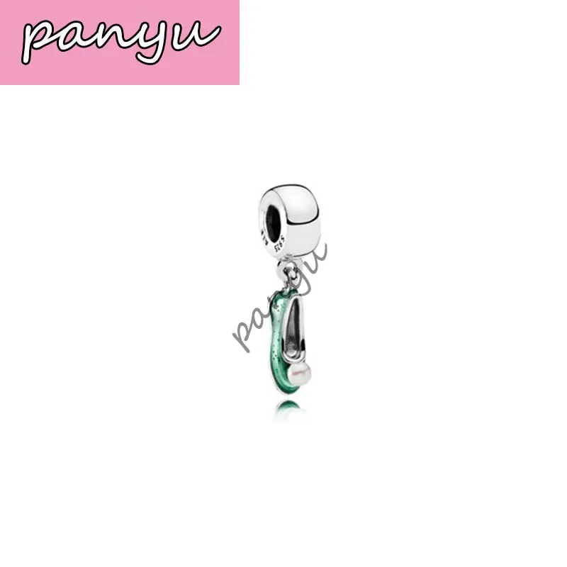Pandoras Подвески Серебро 925 кулон в форме сердца подходит для браслета Pandoras DIY аксессуары праздничные подарки - Окраска металла: Светло-желтый, золотистый цвет