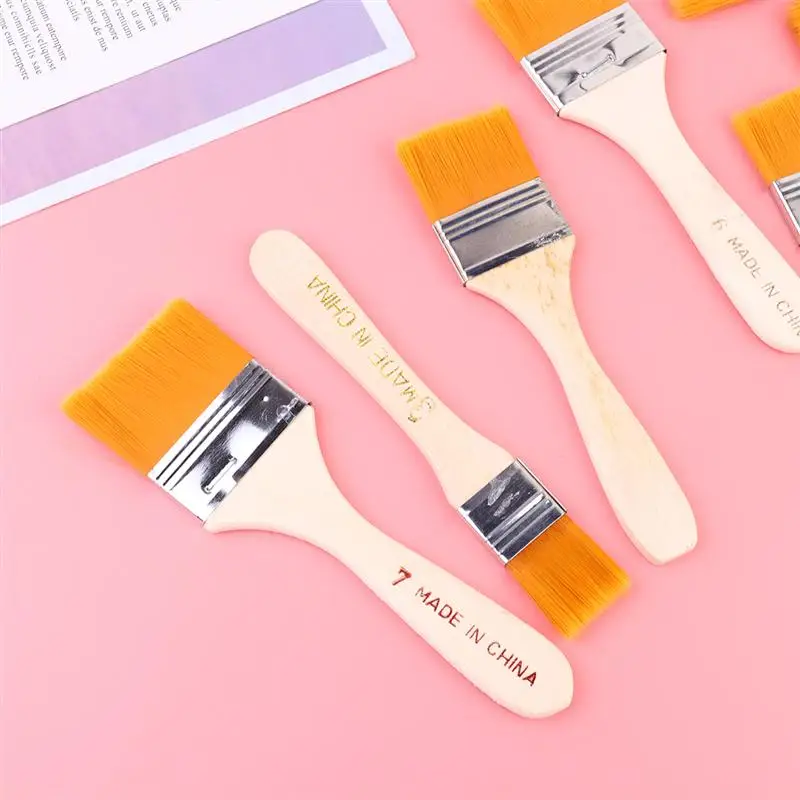 12 шт./компл. нейлоновые кисти для нанесения краски многофункциональные барбекю