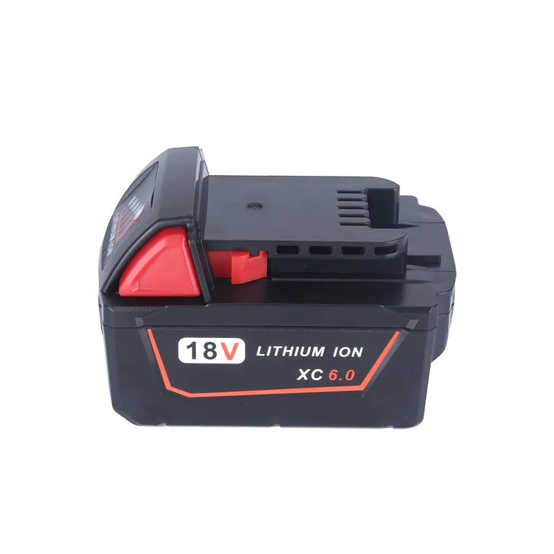 

Ockered Electric Drill Rechargeable 18V 6000mah Battery For Milwaukee M18XC 48-11-1815 M18B2 M18B4 M18BX Li18