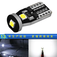 new type lamp t10 width indicator led 3smd 3030 instrument license plate lamp w5w constant current decoding outline lamp