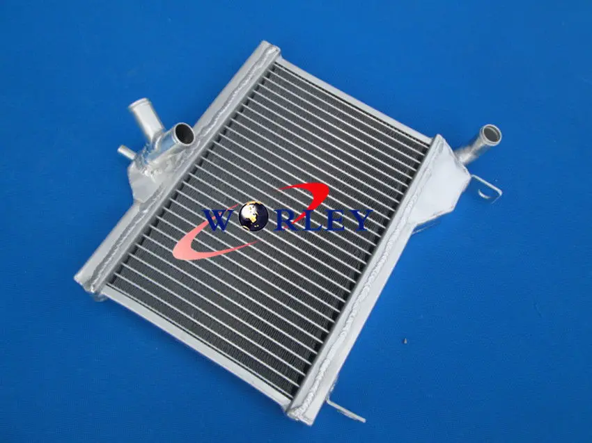 aluminum racing Radiator +RED HOSE FOR Yamaha RZ350 RZ 350 RD350 RD250 RD 250 NEW | Автомобили и мотоциклы