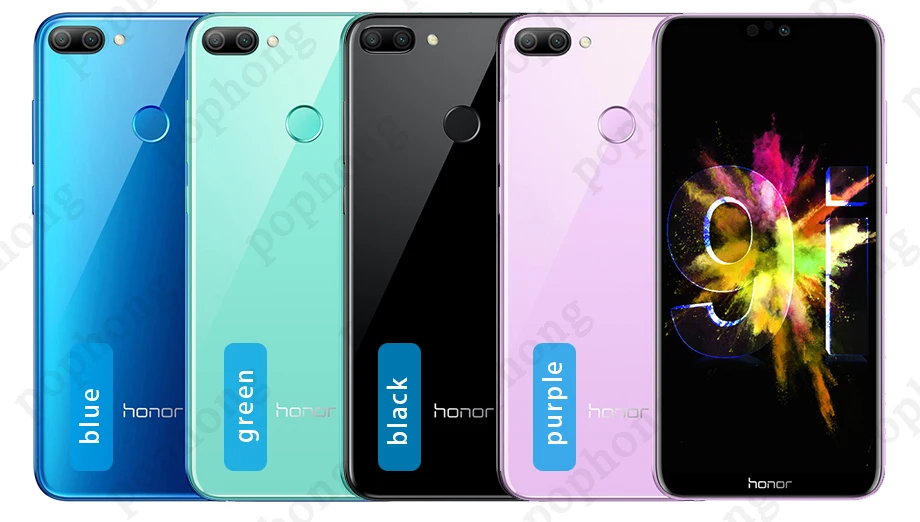 Глобальная прошивка HONOR 9i HONOR 9N 4 Гб ОЗУ Android 8,0 Восьмиядерный мобильный телефон Kirin 659 2280x1080 FHD+ отпечаток пальца 16,0 Мп