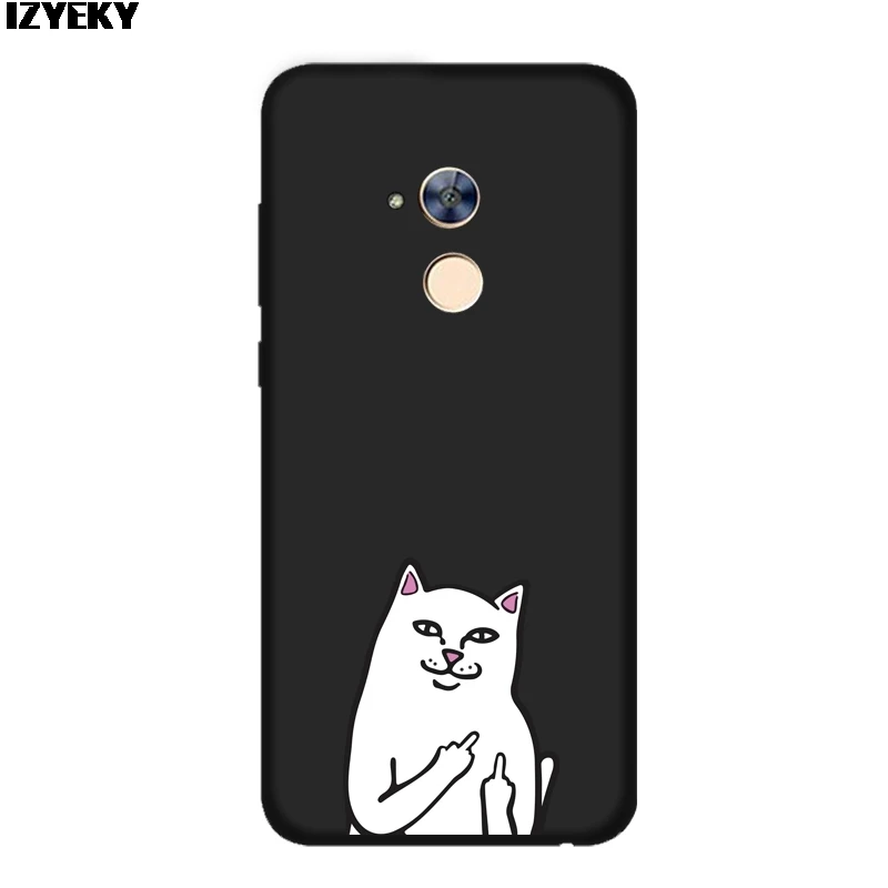 Мягкий силиконовый чехол IZYEKY для huawei P30 P20 P10 Lite Plus P8 P9 Lite mate 10 mate 20 Lite P Smart Забавный чехол