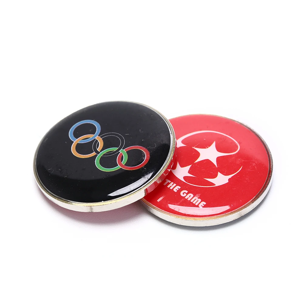 1 шт. спортивные футбольные мячи Champion Finder Coin Toss рефери боковые монеты для