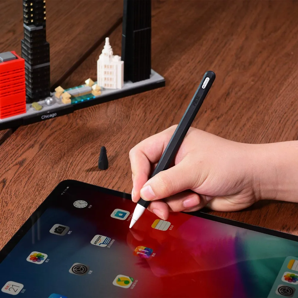 Мягкий силиконовый чехол для Apple Pencil 2(2-го поколения) для iPad Pro 12,9 дюйма 3-го поколения для iPad Pro 11 дюймов