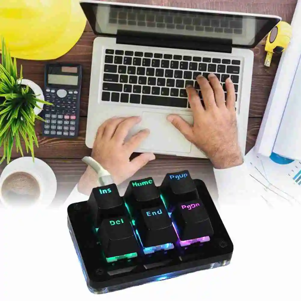 Мини-клавиатура OSU SimPad механическая клавиатура с функцией макросъемки RGB