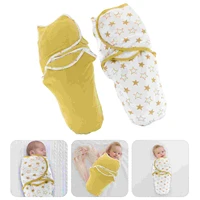 2pcs baby swaddle blanket newborn swaddle cloth infant swaddle wrap sack