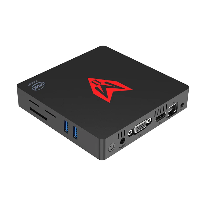 MII-V Мини ПК Windows10 Ubuntu 4GBDDR4 EMMC 64GB 2 4G/5G wifi Bluetooth 4 0 Intel Apollo Lake J3355 HDMI 1.4b LAN 1000M | Компьютеры