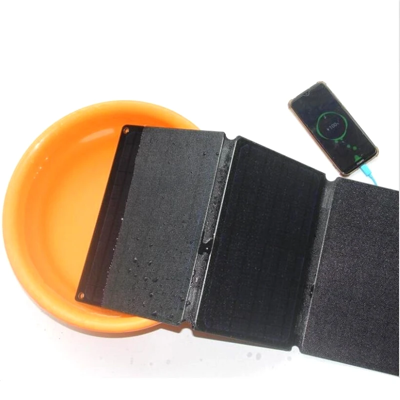 Водонепроницаемое зарядное устройство на солнечной батарее 60 Вт 12 В 5 + |