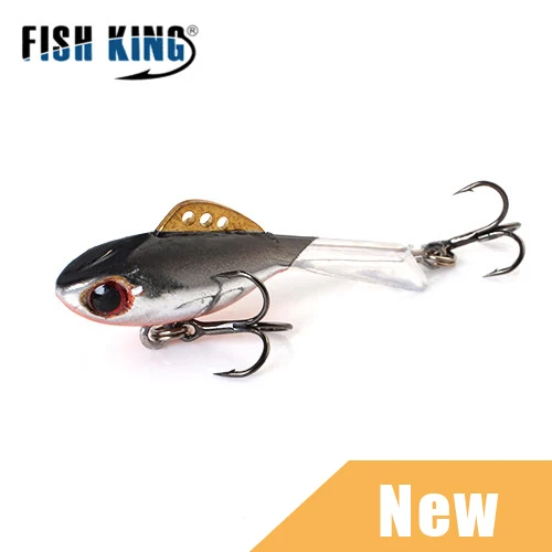 009 FISH KING, зимняя приманка для подледной рыбалки, 1 шт., 38 мм-65 мм, балансировочная жесткая приманка, приманка для подледной рыбалки, свинцовая приманка - Цвет: 009