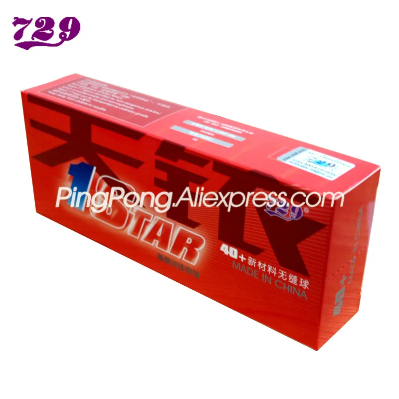 Дружба 729 мяч для настольного тенниса пластиковые бесшовные полипинг-понг мячи