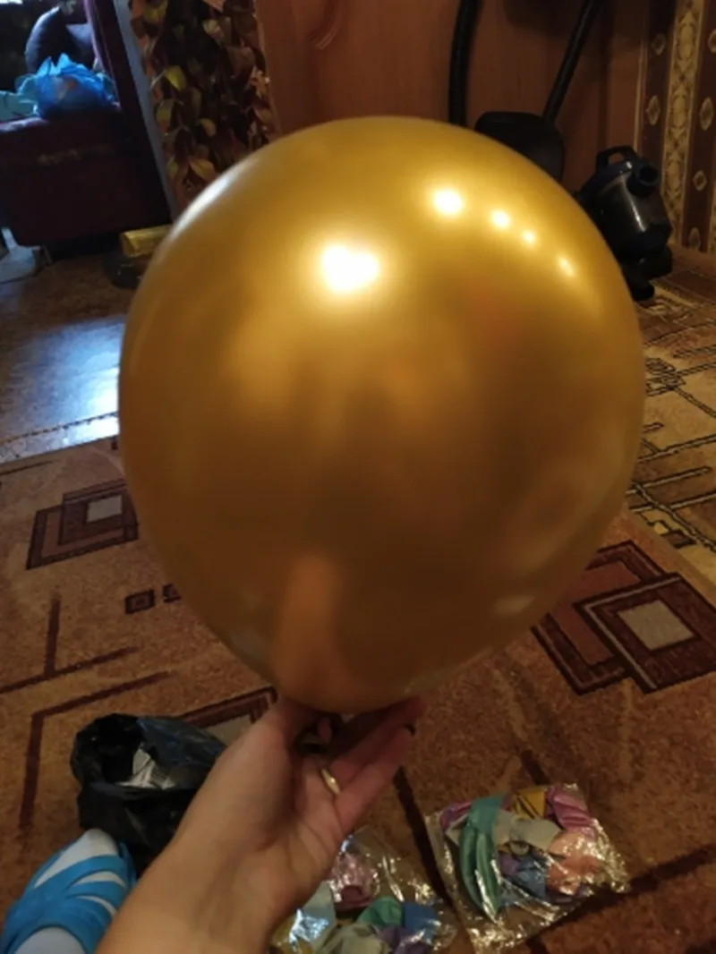 30/50/100 шт 12 дюймов хромированный металлический латексные воздушные гелиевые шары День рождения Свадебные украшения детский душ игрушка Globos балон