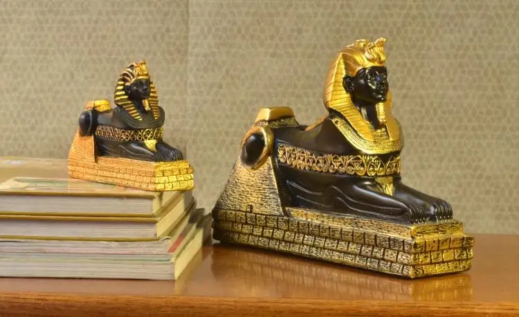 

S AND L SIZE ANCIENT EGYPTIAN SPHINX DESK ORNAMENTS HOME FURNISHING DECOR SOUVENIRS EGYPTIAN CRAFTS CHRISTMAS DECORATION
